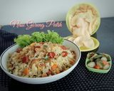 Foto langkah ke 5 dari resep Nasi Goreng Putih (NasGor ala HongKong).