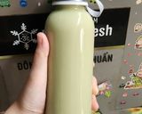Hình bước làm 5 của món Sữa hạt bí xanh + đậu hà lan🍐🍐🍐🫛🫛🫛
