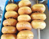 Foto langkah ke 6 dari resep Donat Labu Kuning 1 Telur 1x Proofing.