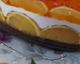 عکس مرحله 4 از دستور چیز کیک پرتقالی🍊