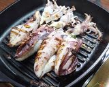 A picture of step 4 of Juicy Grilled Stuffed Squid.