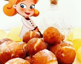 Foto del passaggio 6 della ricetta Castagnole con ricotta nell'impasto, farcite con crema pasticciera