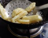 A picture of step 4 of Dragon potatoes.