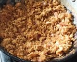A picture of step 6 of Chettinad Scrambled Egg masala.