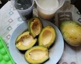 Foto langkah ke 1 dari resep Es Alpukat Mangga.