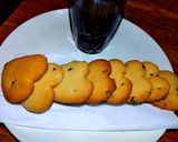 A picture of step 3 of Coconut choc chip cookies.