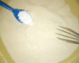 A picture of step 1 of Semovita chin chin.