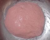 Foto langkah ke 7 dari resep Blue Spirulina Angkak Sourdough Bread (Oven Tangkring).