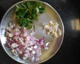 A picture of step 1 of Jackfruit sabji.