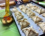 Фото кроку 7 до Слоёные конвертики с мясом.