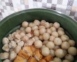Foto langkah ke 7 dari resep Cilok isi ayam Bumbu Kacang - DAPUR TIRINI.