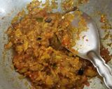 A picture of step 4 of Roasted Brinjal veggie.