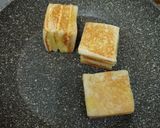 Foto langkah ke 4 dari resep Ide bekal anak - Roti Panggang Abon.