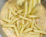 A picture of step 6 of Pink Pasta (Homemade).