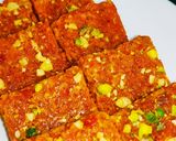 A picture of step 3 of Carrot barfi.