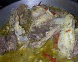 Foto del paso 5 de la receta: Pollo condimentado con papas
