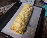 Foto del paso 8 de la receta: Brazo gitano de calabacín y langostinos