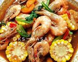 Foto langkah ke 7 dari resep Udang asam manis.