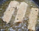 A picture of step 5 of Papad Rolls💕.