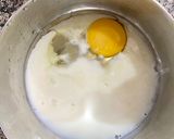 A picture of step 1 of Chocolate French toast.