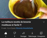 Une image de l'étape 3 de La meilleure recette de brownie moelleuse et facile !!.