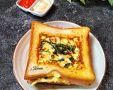 Foto langkah ke 5 dari resep Quiche Roti Tawar.