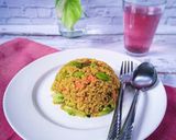 Gambar langkah 5 resipi Nasi Goreng Petai Kelam Kabut.