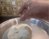 A picture of step 3 of Matar Kachori.