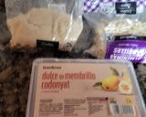 Foto del paso 1 de la receta: Rollitos de hojaldre rellenos de dulce de membrillo, almendras y leche condensada