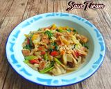 Foto langkah ke 4 dari resep Jamur Pokcoy Saus Tiram.