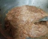 A picture of step 10 of Adadiya Ladwa or Urad dal Halwa.
