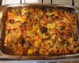 Tepsiben sült zöldségek🍠🥕🥔🧅🧀 recept fázis 4 fotója