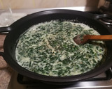 Foto del paso 5 de la receta: Puré de espinaca con huevo frito