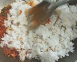 A picture of step 4 of Tangy Roasted Tomato Onion Rice | Quick Leftover Rice Transformation.