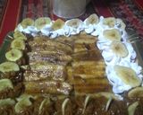 Foto del paso 7 de la receta: Tarta de dulce de leche con bananas flambeadas al ron