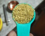 A picture of step 13 of Lobia Daal.