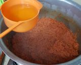 A picture of step 3 of Gajar ka halwa.
