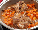 Foto del paso 7 de la receta: Codornices guisadas al vino, con calabaza