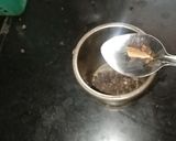 A picture of step 1 of Kadha Recipe.