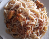 Foto del paso 8 de la receta: Tallarines con mejillones a la italiana