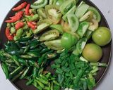 Foto langkah ke 2 dari resep Garang Asem Ikan Gabus / Ikan Bayong / Ikan Kuthuk / Botok Ikan.