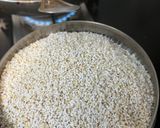 A picture of step 1 of Amaranth Ladoo.