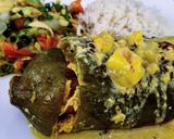 Foto del paso 8 de la receta: PEPINO🥒de Agua, (Caigua) relleno con Pollo🐤...!