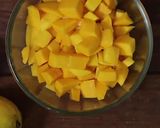 A picture of step 1 of Yummy mango pudding iftar special.