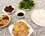 Hình bước làm 7 của món Mâm cơm gia đình #10: Bún măng vịt và dồi cổ vịt