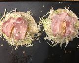 A picture of step 10 of Hiroshima-style Okonomiyaki (Basic).