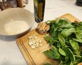 รูปขั้นตอนการทำที่ 1 ของ Almond Basil Pesto sauce
