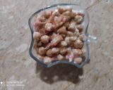 A picture of step 4 of Chana chat.