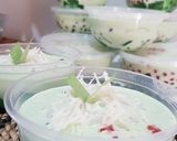 Foto langkah ke 6 dari resep Buko Pandan with Creamy Fla.