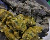 A picture of step 2 of Dhokray memon dish.
